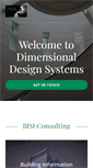 Mobile Screenshot of dimensionaldesignsystems.com